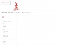 kunstverein-sachsen.de Webseite Vorschau