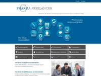 pharma-freelancer.at Webseite Vorschau