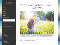 prettydays.de Webseite Vorschau