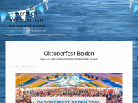 oktoberfest-baden.ch Webseite Vorschau