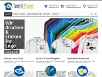 textil-point.ch Webseite Vorschau