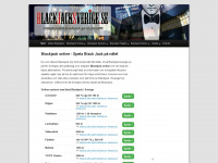 blackjacksverige.se Webseite Vorschau