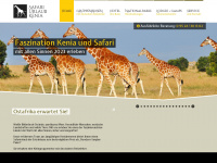 safari-urlaub-kenia.de Webseite Vorschau