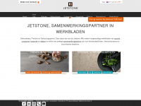 jetstone.nl Webseite Vorschau