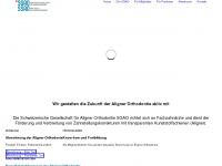 aligner-ortho.ch Webseite Vorschau