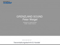 grenzland-sound.de Webseite Vorschau