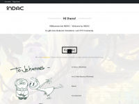 indac.org Webseite Vorschau