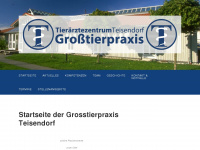 grosstierpraxis-teisendorf.de Webseite Vorschau