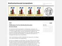 briefmarkenfreunde-kornwestheim.de Webseite Vorschau