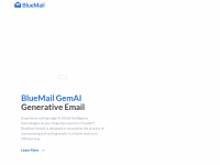 bluemail.me Webseite Vorschau