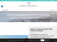 zeitz2035.de Webseite Vorschau