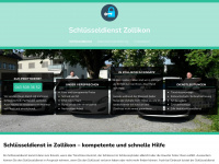 schluesseldienst-zollikon.ch Webseite Vorschau