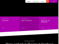 theater-voorhuys.nl Webseite Vorschau