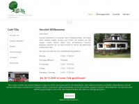 cafe-tilia.de Webseite Vorschau