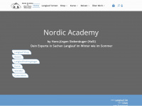 nordic-academy.de Webseite Vorschau