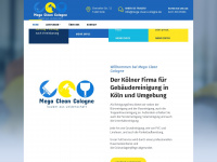 mega-clean-cologne.de Webseite Vorschau