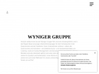 wyniger.com Webseite Vorschau