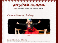 kaspar-gaya.com Webseite Vorschau