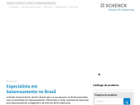 schenck-rotec.com.br Webseite Vorschau