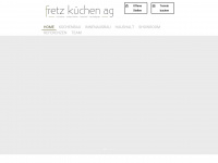 fretz-kuechen.ch Webseite Vorschau