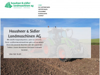 hausheer-sidler.ch Webseite Vorschau