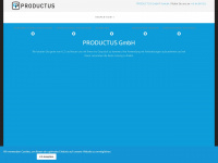 productus.ch Webseite Vorschau