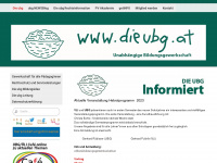 dieubg.at Webseite Vorschau