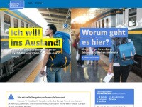 europa-ticket.de Webseite Vorschau