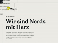 twenty20.de Webseite Vorschau