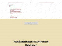 muha-mietservice.de Webseite Vorschau
