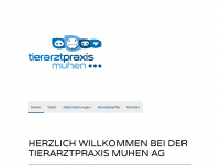 tierarzt-muhen.ch Webseite Vorschau