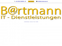 edv-bartmann.de Webseite Vorschau