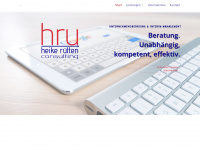 hru-consulting.com Webseite Vorschau