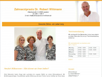 zahnarztpraxis-dr-wittmann.de Webseite Vorschau