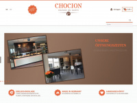 chocion.com Webseite Vorschau