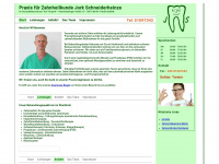 zahnarzt-friedrichsfelde.de Webseite Vorschau