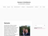 semester-in-schottland.de Webseite Vorschau