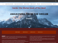 bardo-meditation.com Webseite Vorschau