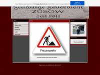 ffw-zuesow.de.tl Webseite Vorschau