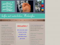 melfolia.at Webseite Vorschau