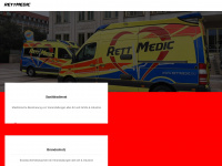 rettmedic.eu Webseite Vorschau