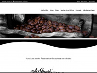 arthouse-kaffee.de Webseite Vorschau