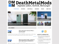 deathmetalmods.de Webseite Vorschau