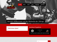 ehc-duernten-vikings.ch Webseite Vorschau