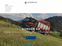 sonder-sa.ch Webseite Vorschau