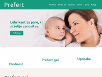 prefert.si Webseite Vorschau