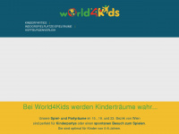 world4kids.at Webseite Vorschau