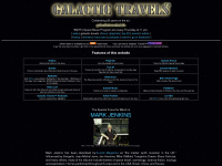 galactictravels.info Webseite Vorschau