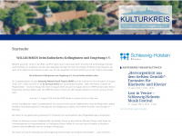 kulturkreis-kellinghusen.de Webseite Vorschau