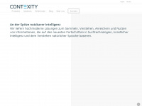 contexity.ch Webseite Vorschau